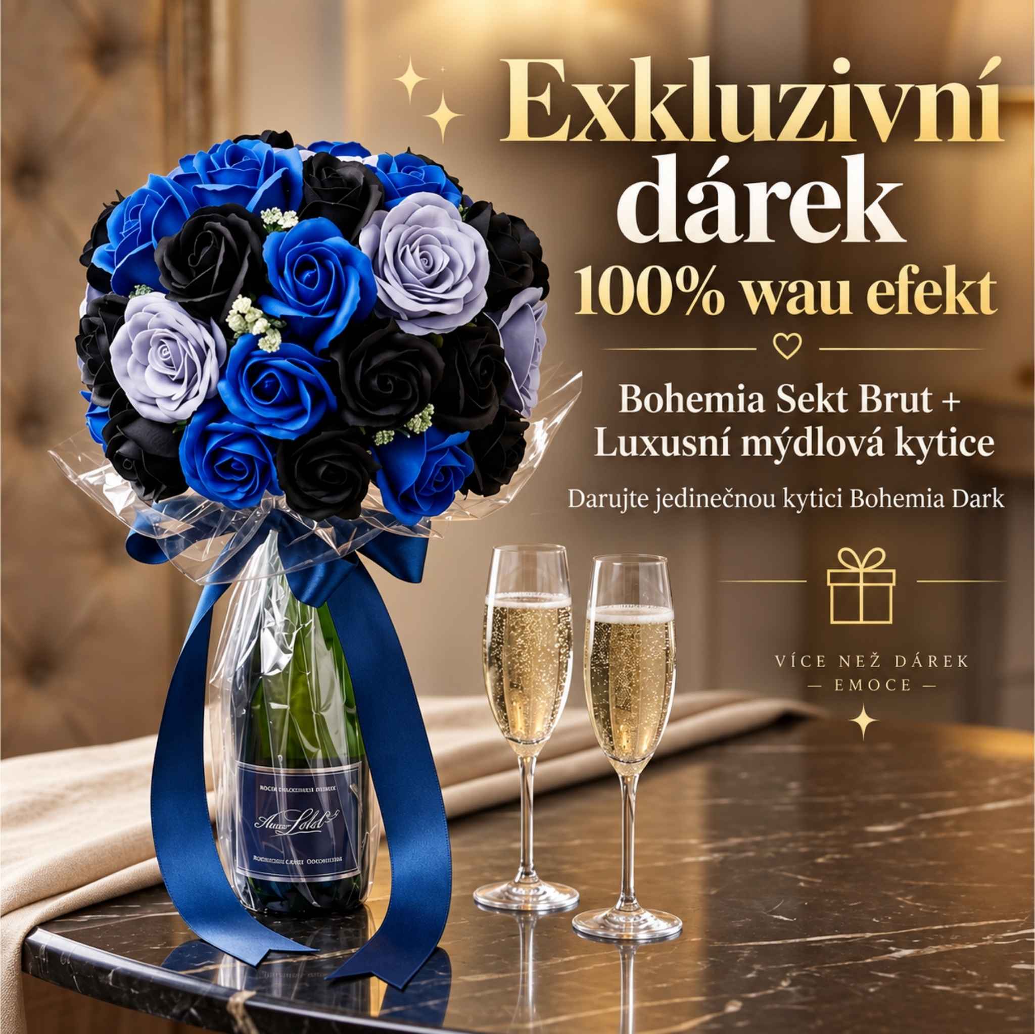 Kytice Bohemia Dark