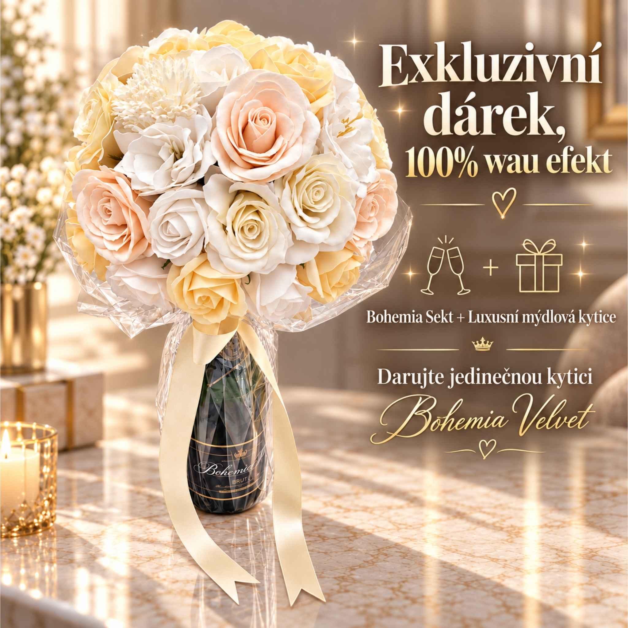 Kytice Bohemia Lady