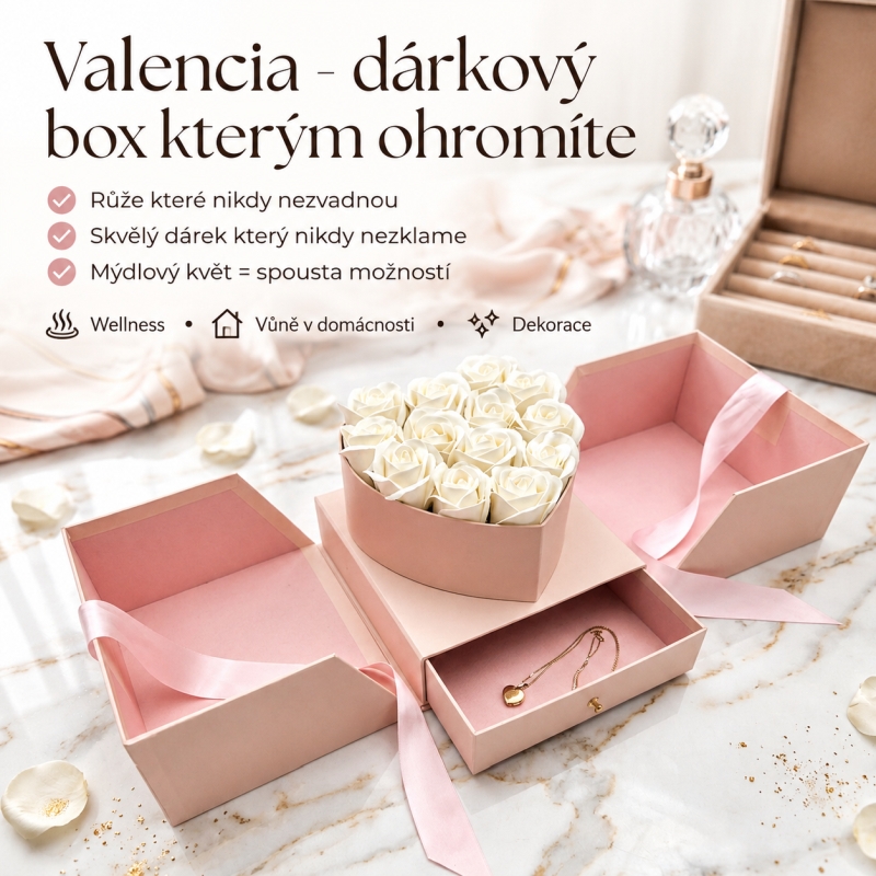 luxusní dárkový box Valencia