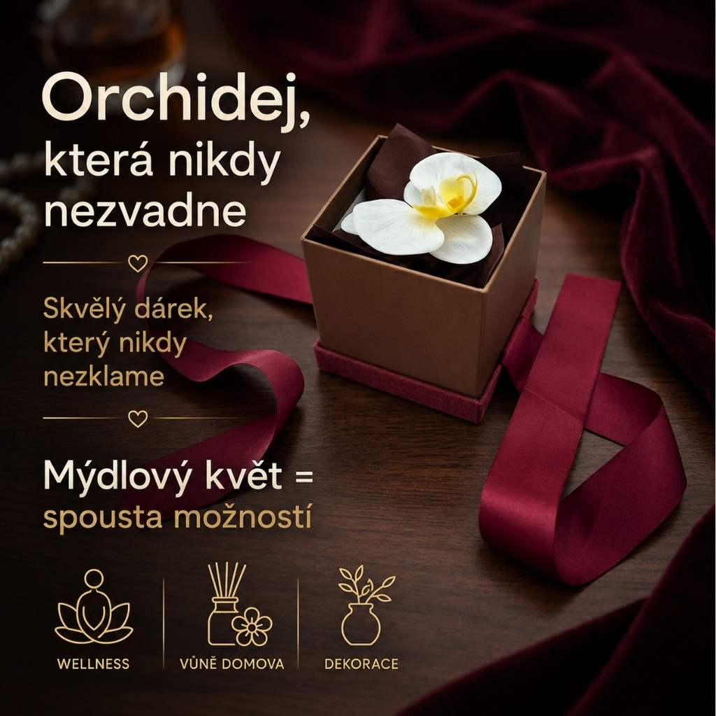 mýdlový květ Orchidej