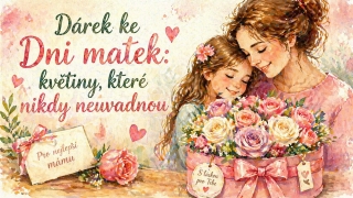 Dárek ke Dni matek: květiny, které nikdy neuvadnou