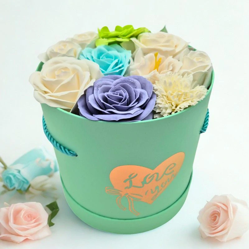 Azure Mýdlová kytice | Flower Box Mint