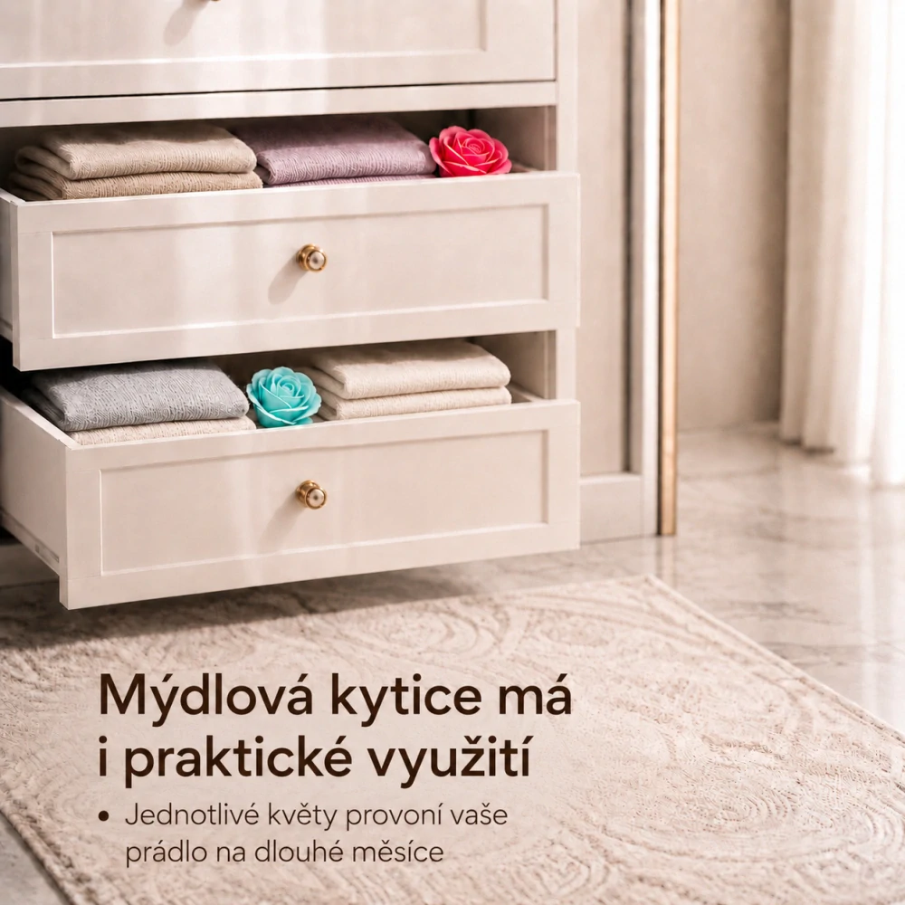 Mýdlová kytice Love You | Romantický dárek který potěší