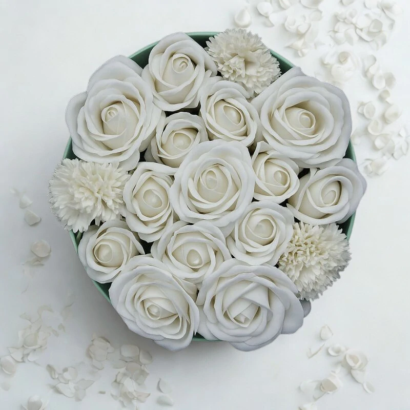 Kytice Velvet | Flower Box Mint